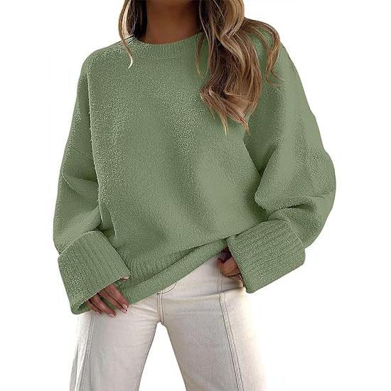 Stella | Sweter z długim rękawem i okrągłym dekoltem