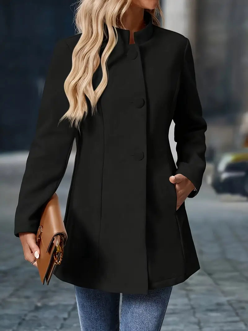 Maria | Elegancki płaszcz z otwartym przodem