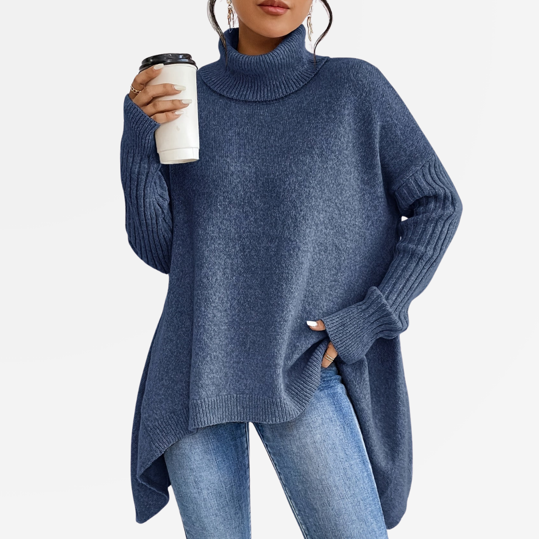 Sweter Tahlia Casual Asymetryczny