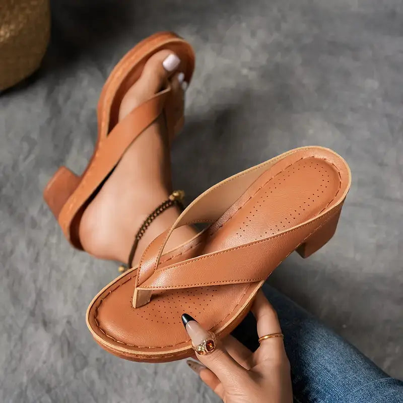 Lesia™ - Hælede Sandaler