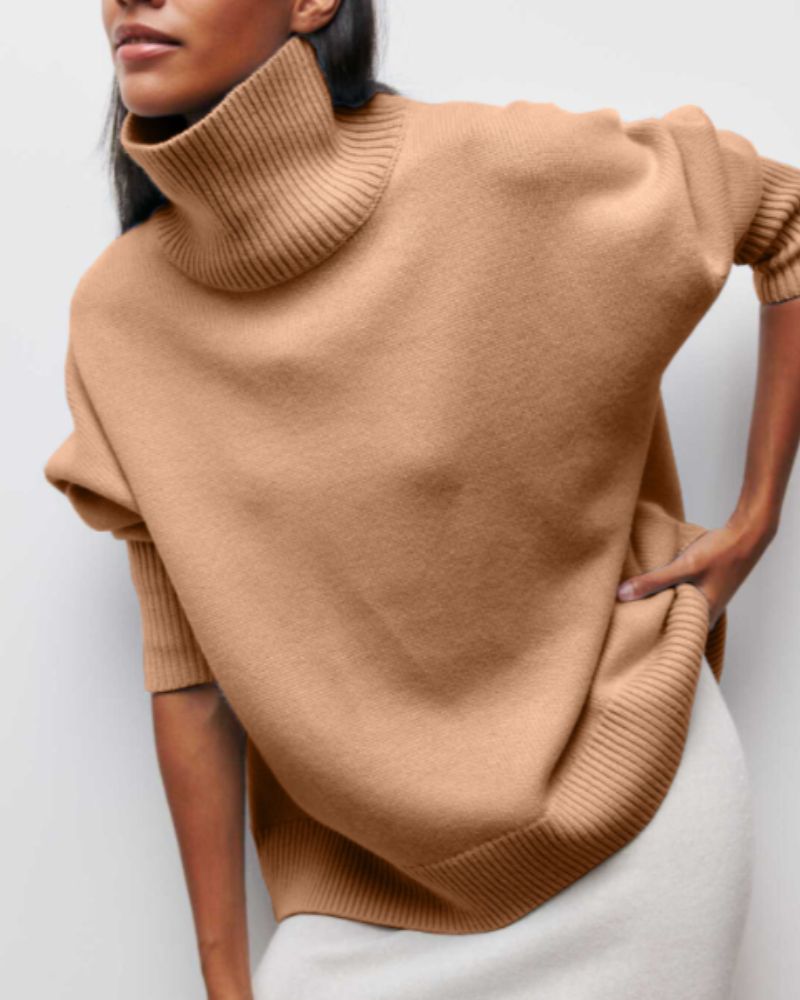 Evy | Sweter z golfem