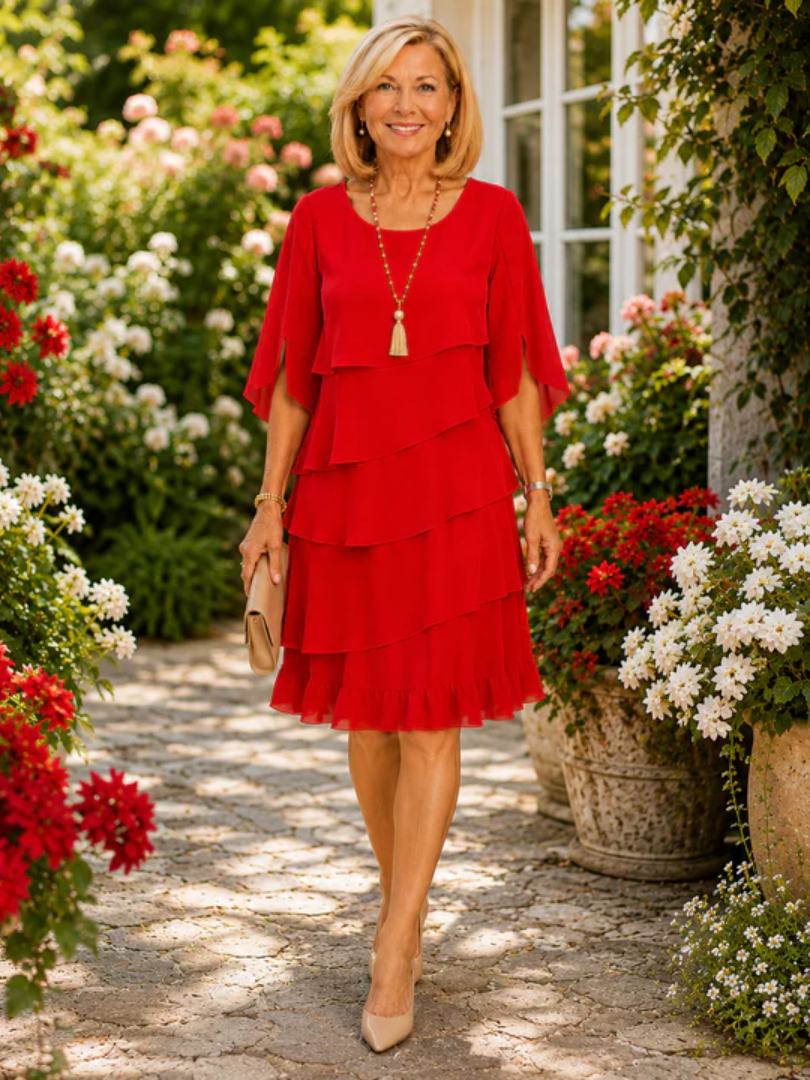 Patricia komfortkjole i Sort