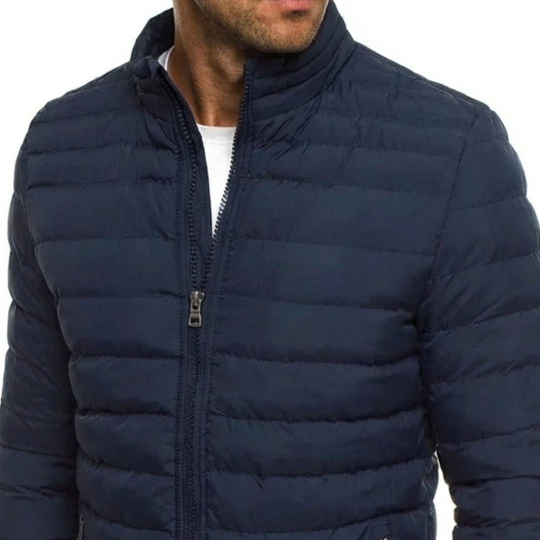 MATEUSZ| KURTKA PUFFER QUILTÉE W STYLU MIEJSKIM DLA MĘŻCZYZN