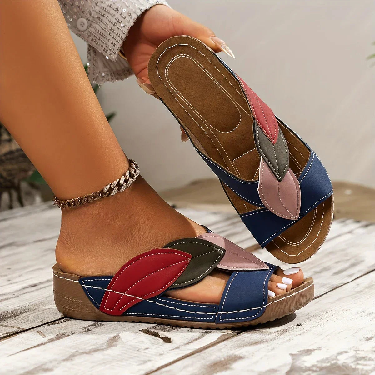Solveig™ – Slip-on Sandaler