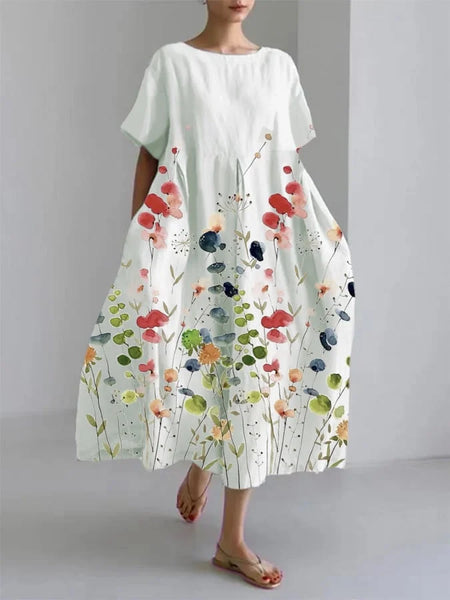 Valeno Blomstret Sommerkjole