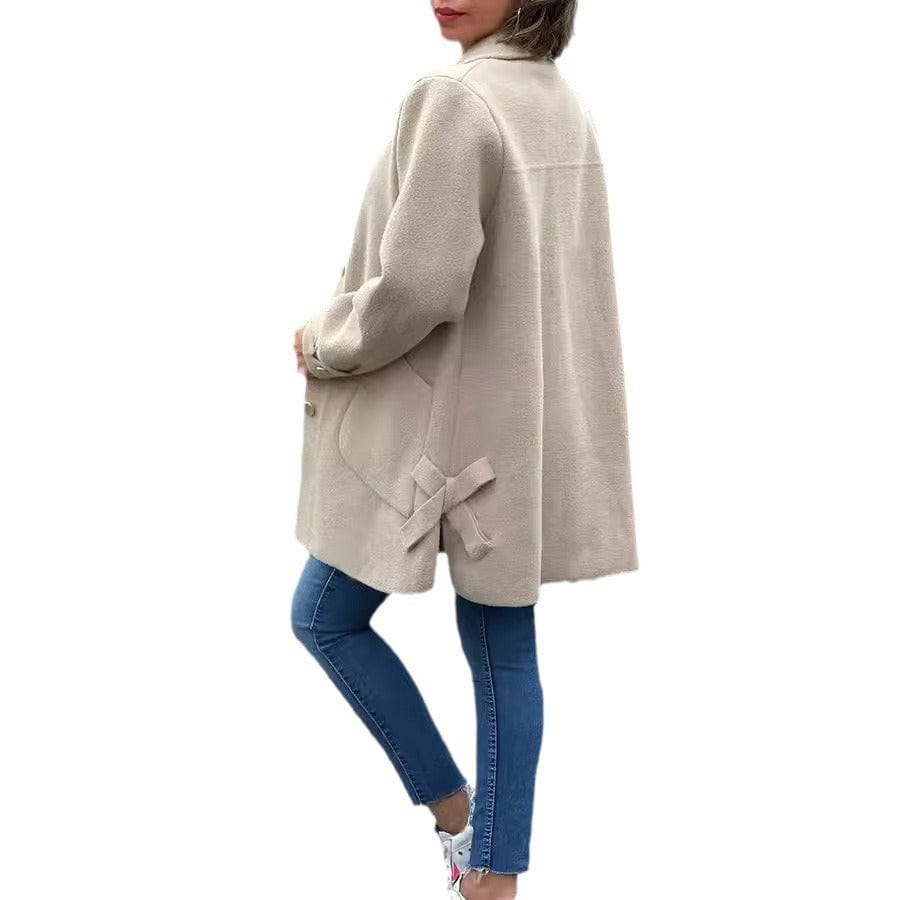 Isolde™ – Elegant og Varm Frakke i Uldblanding