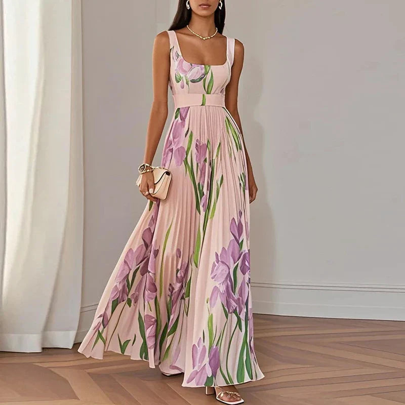 Oriah™ | Blomstret A-line maxikjole