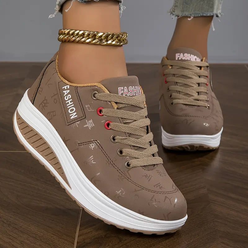 AURORA | Ortopedyczne Sneakersy na Platformie