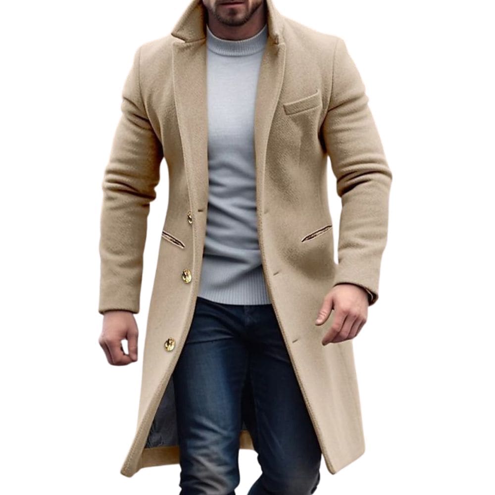 Mannus | Zimowy Płaszcz Trench