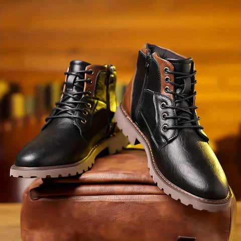 Męskie buty | Wodoodporna konstrukcja z antypoślizgową podeszwą